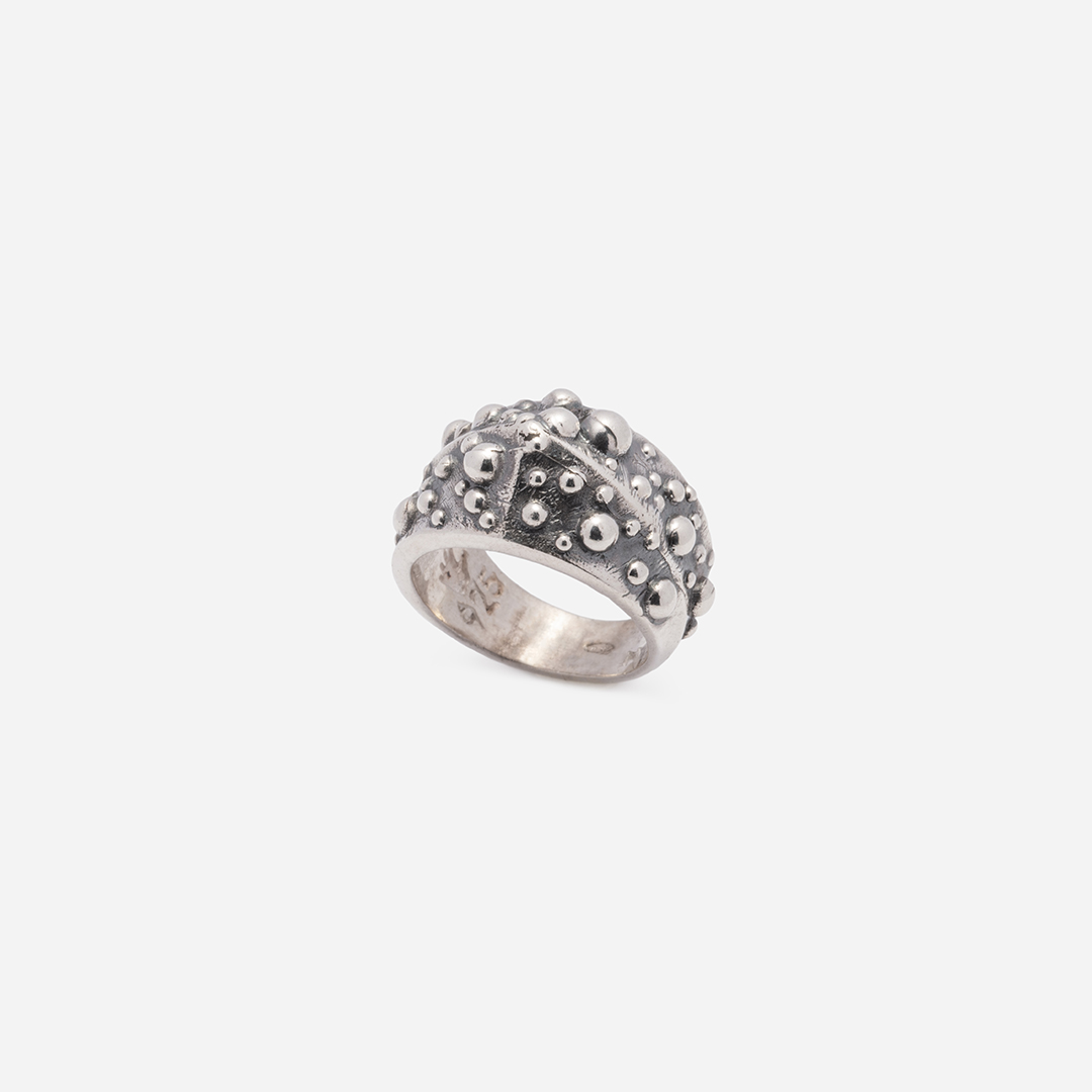 anelli-donna-fractals-argento-brunito-fractal-ring-trequarti
