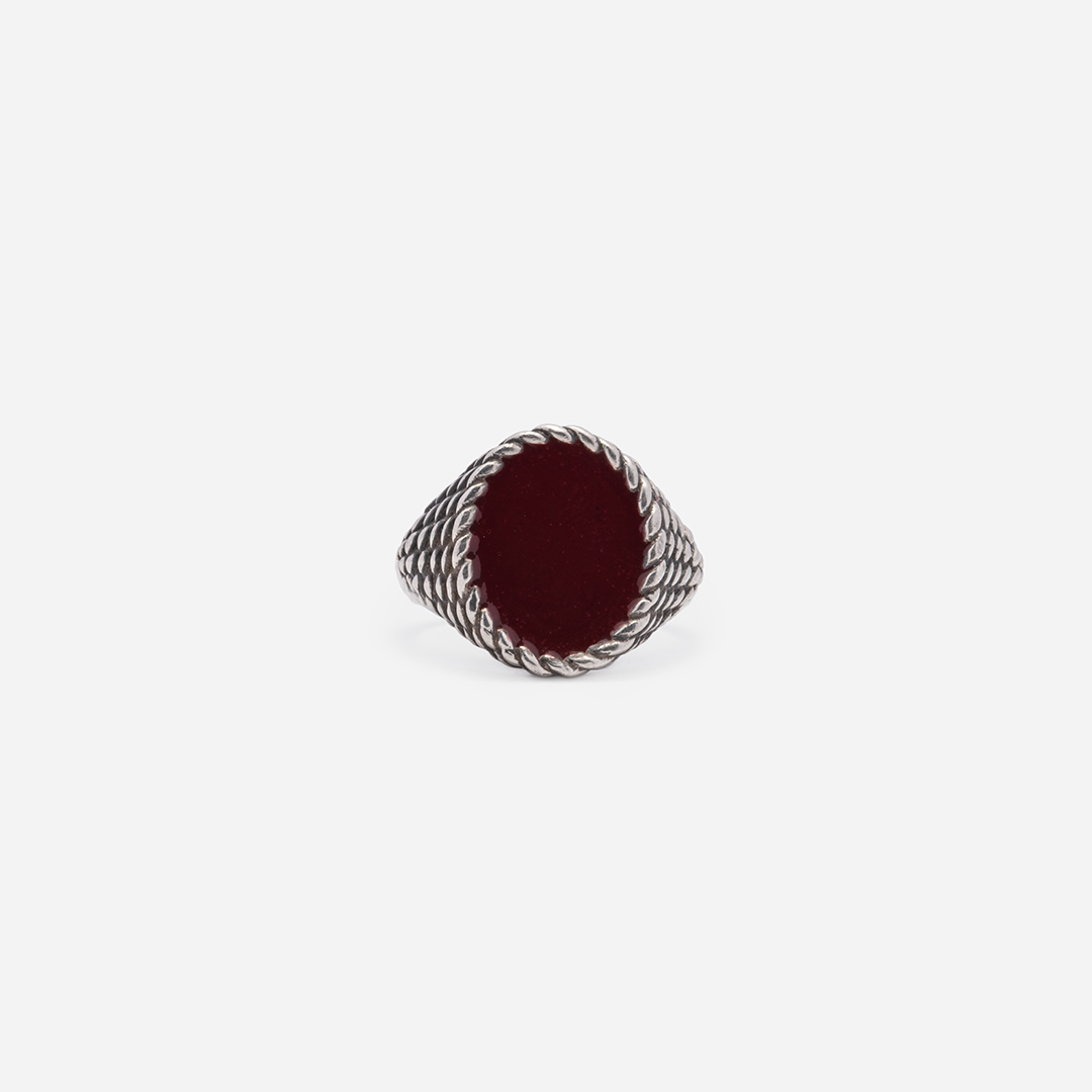 anelli-unisex-into-the-wood-argento-bianco-cordella-smalto-fronte