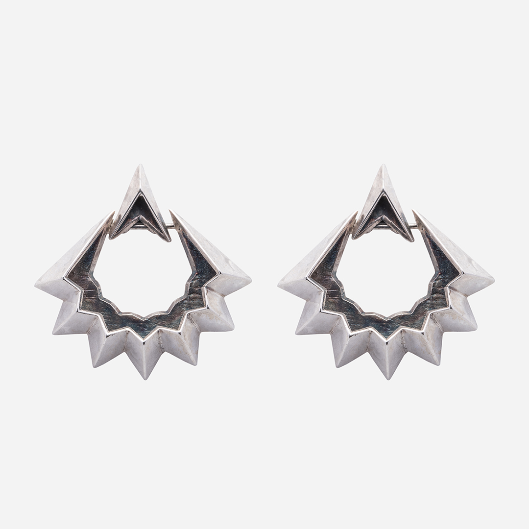 orecchini-donna-into-the-wood-argento-bianco-thunder-fronte