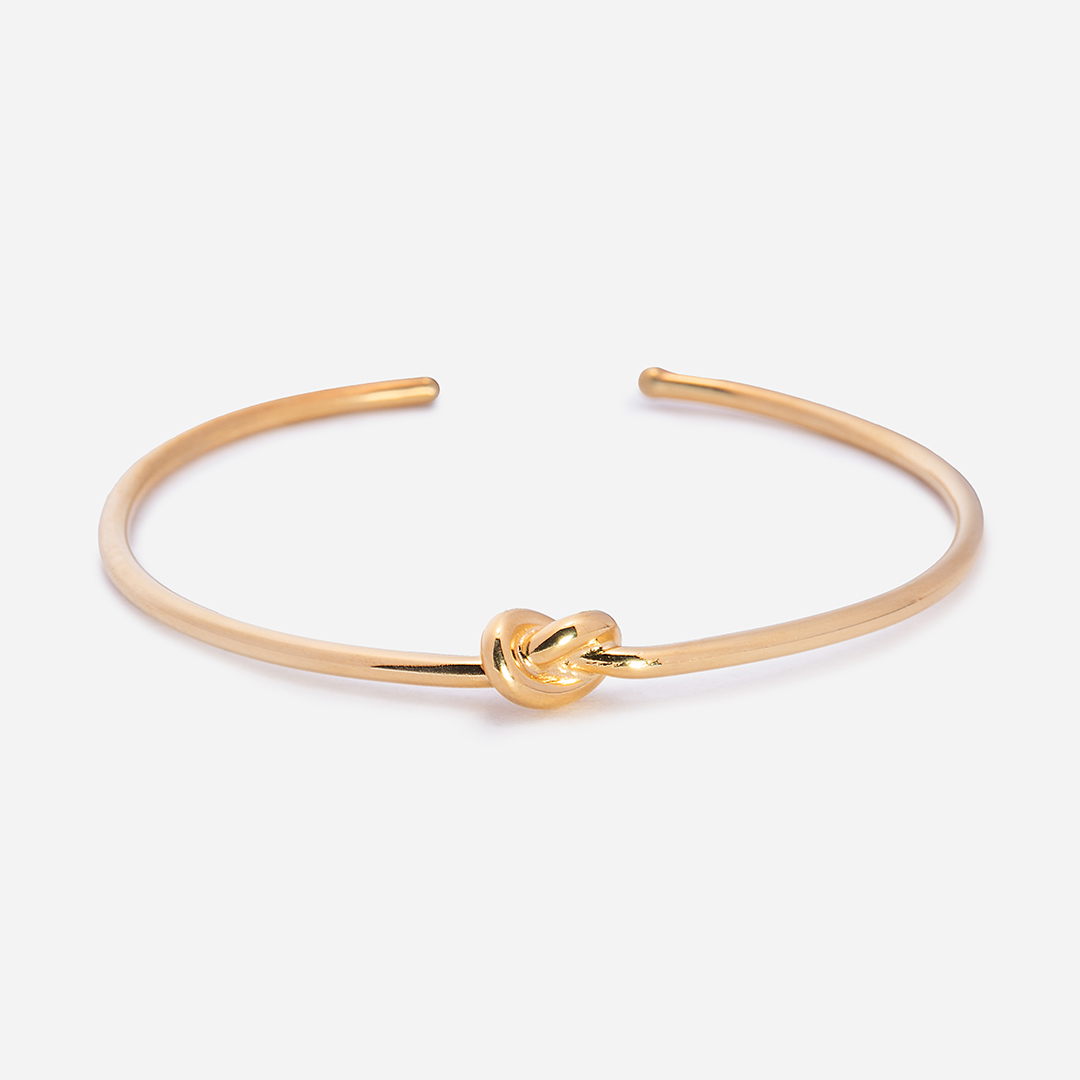 nodo semplice oro front