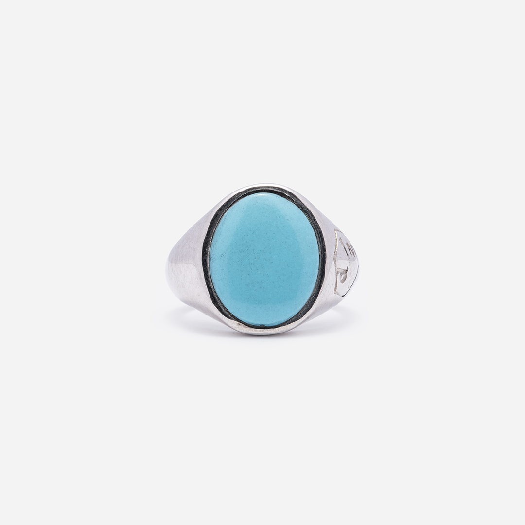 anelli-unisex-massive-argento-bianco-ovale-grande-cabochon-fronte