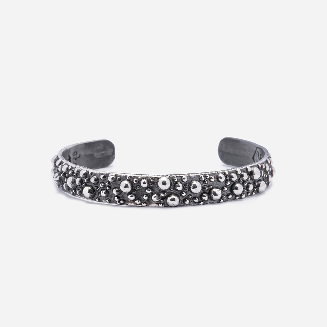 bracciali-unisex-fractals-argento-brunito-fractal-bracelet-fronte