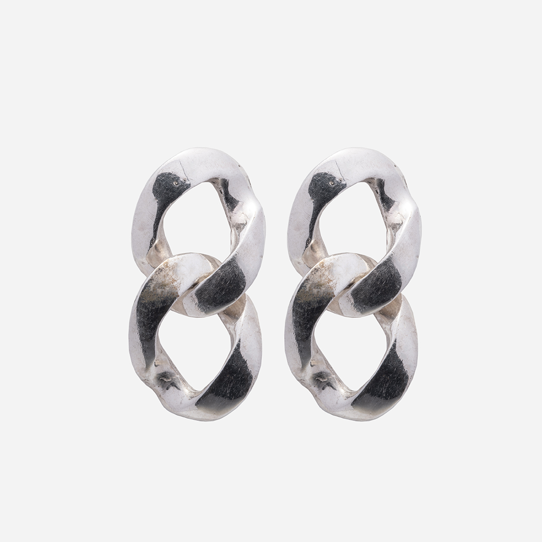 orecchini-donna-massive-argento-bianco-chains-fronte