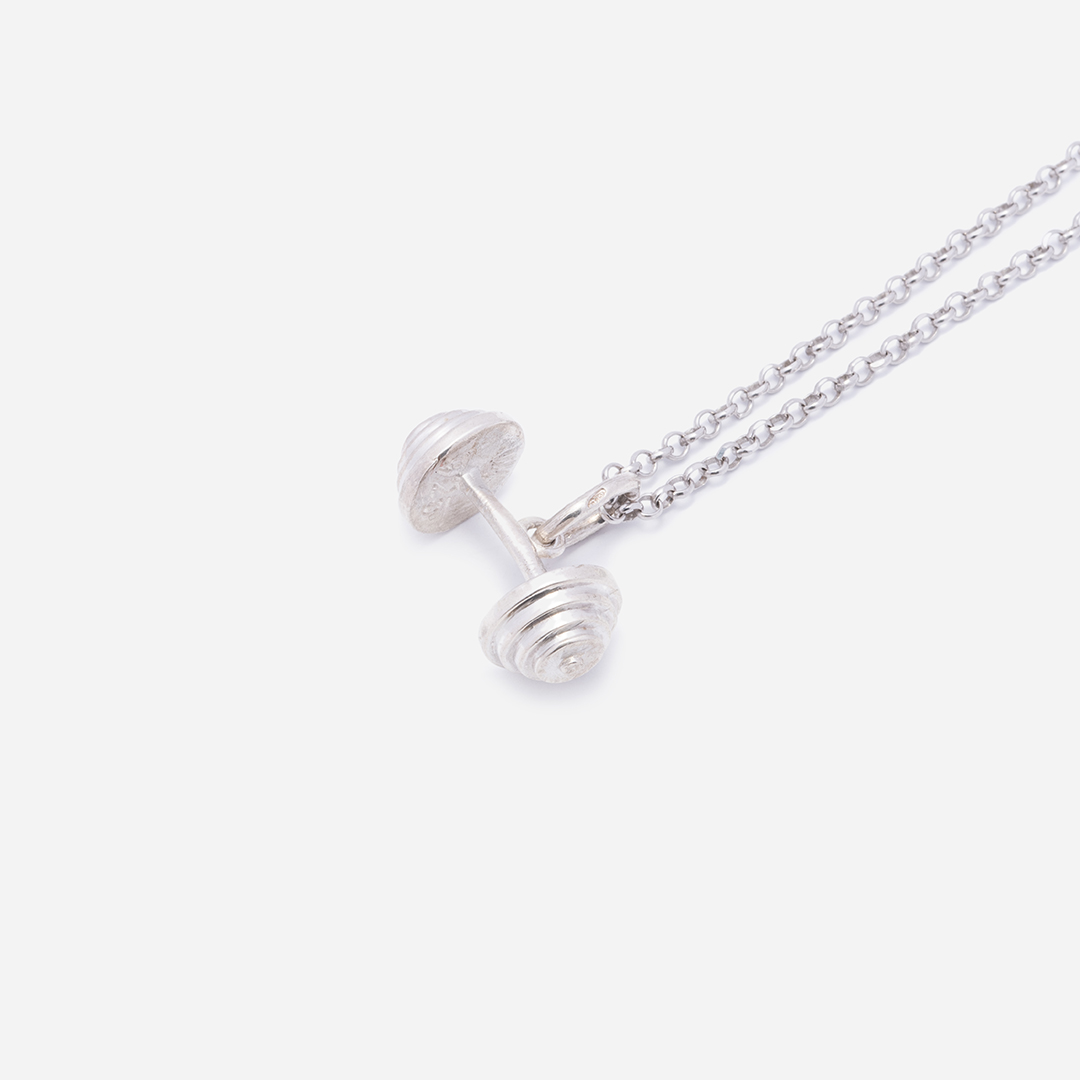 pendenti-collane-pendenti-sport-unisex-argento-bianco-bilanciere-trequarti