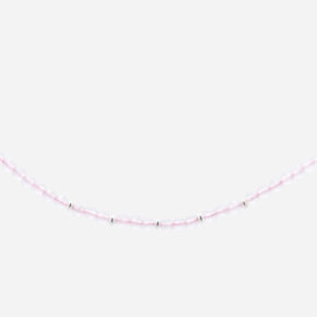 Collana di Quarzo Rosa