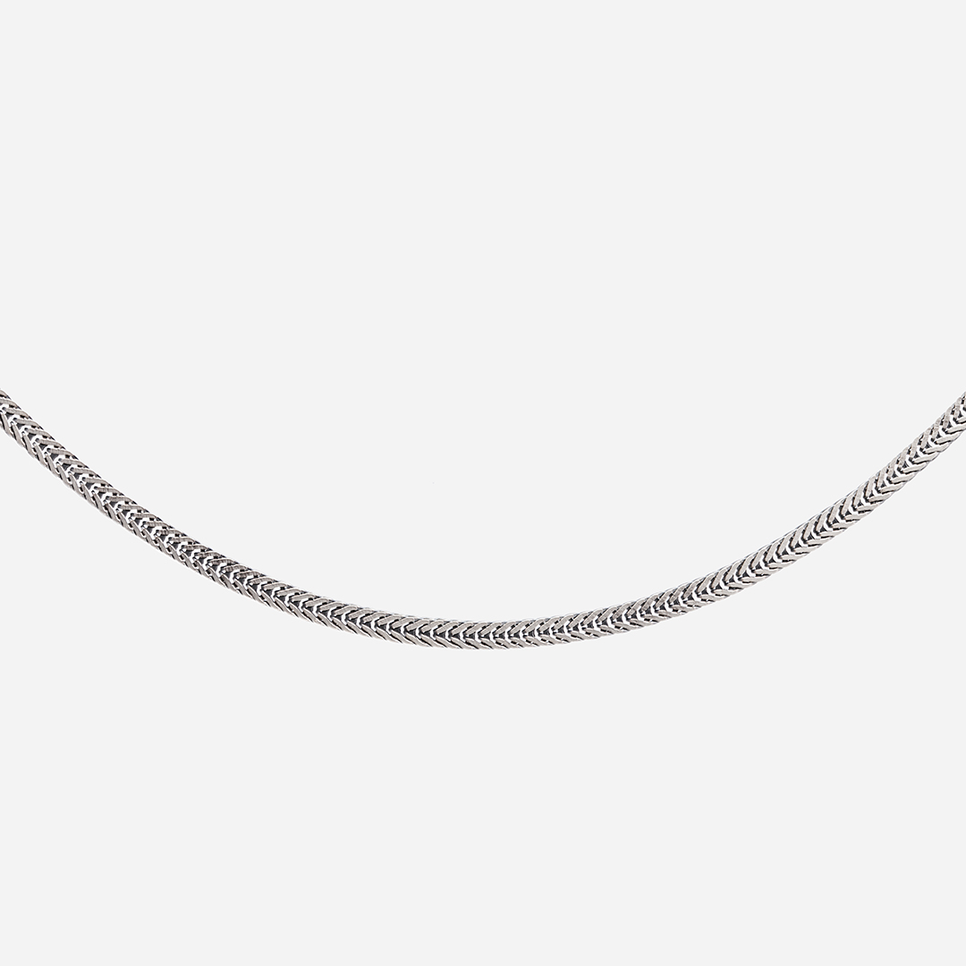20210730-catene-unisex-argento-brunito-spiga-piatta-3mm-fronte