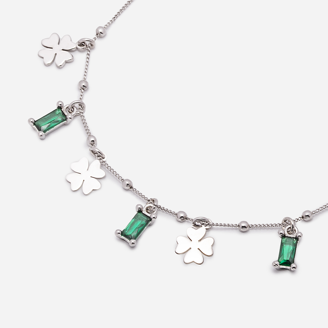 Bracciale_Quadrifoglio_e_Zirconi_dettaglio Bracciale_Quadrifoglio_e_Zirconi_dettaglio