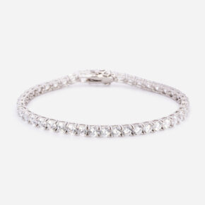 Bracciale_Tennis_Bianco_3mm_frontale