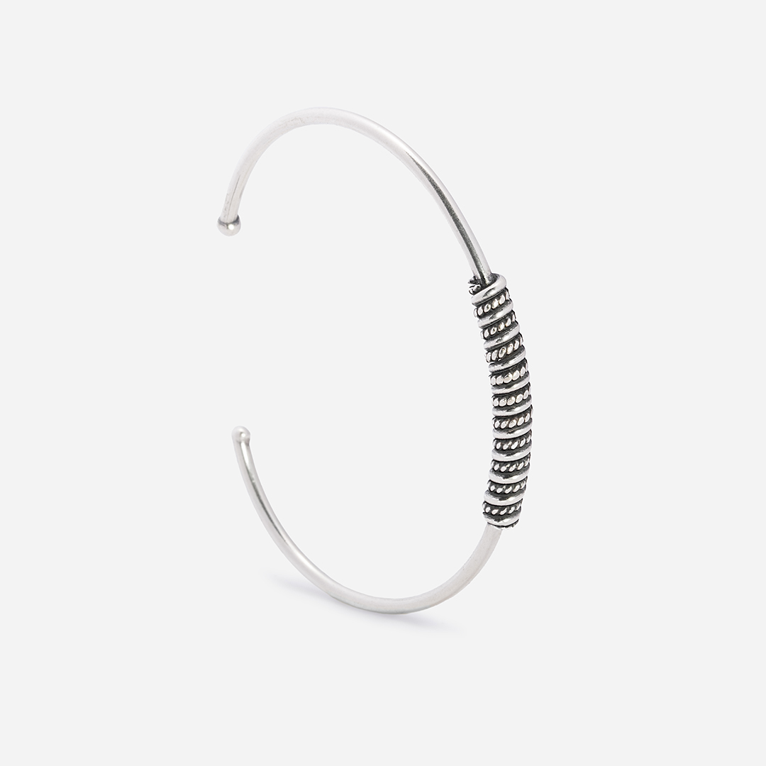 bracciale rigido torchon sfere