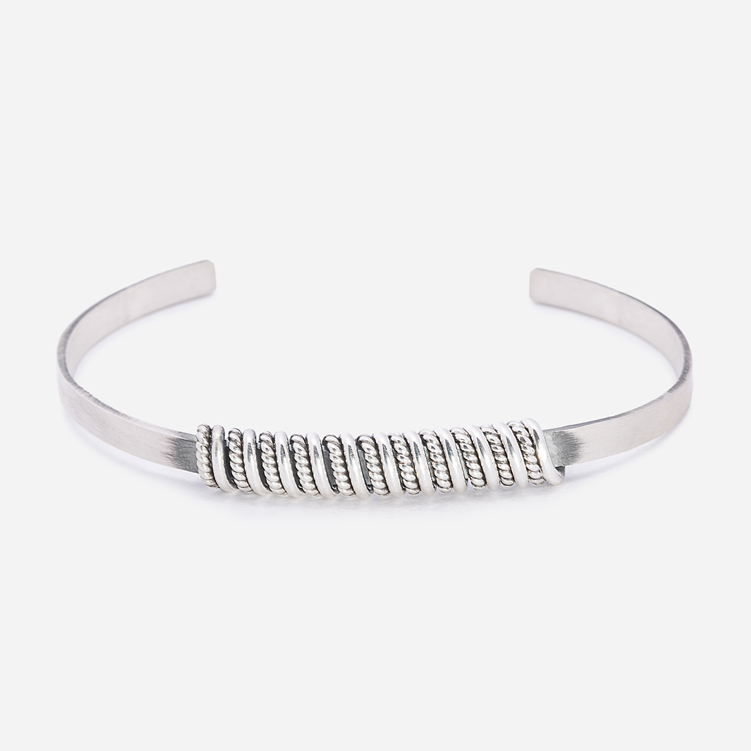 bracciale rigido torchon front